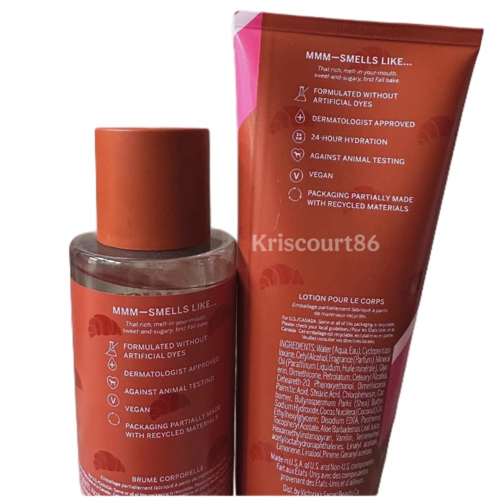 VS Buttery Sugary 2PC FULL-SIZE SET NEW FACTORY SEALED - Picture 10 of 16